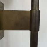 Vintage Art Deco wall light, brass and perspex, France, 1930.