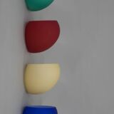 Set of Four Leucos Golf P 1 Wall Lights by Toso & Massari