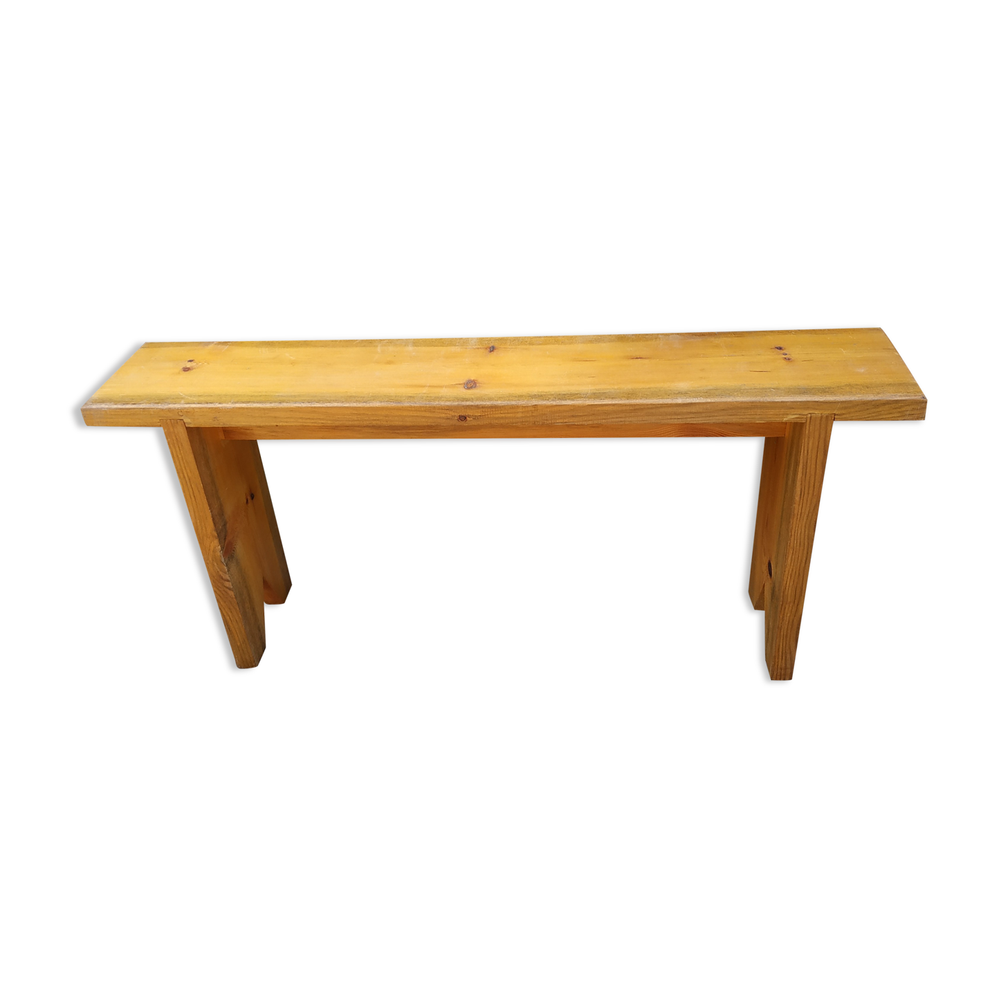 Wooden bench