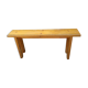 Wooden bench