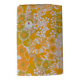 New sheet from the 70s orange flowers 240x300 vintage