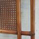 Traditional bamboo and cane headboard, 70's