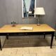 Administration table for dining room or rectangular oak desk