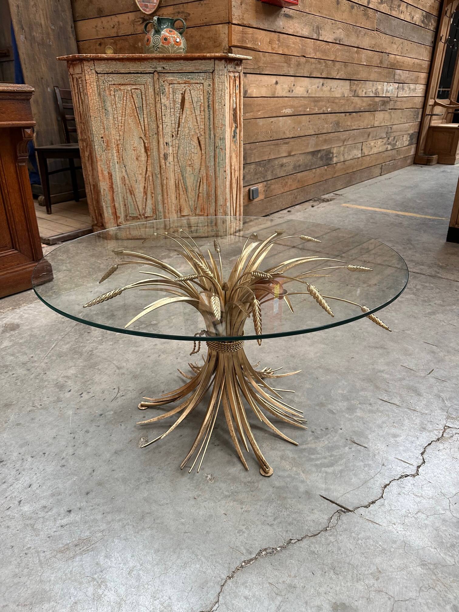 “Coco Chanel” wheat ear coffee table