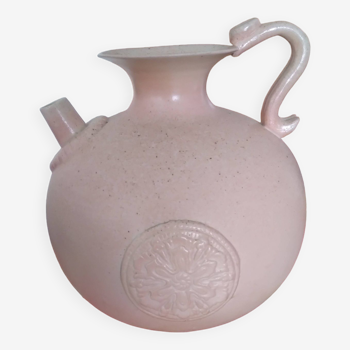 Vintage ceramic jug amphora