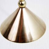 Scandinavian brass candle holder
