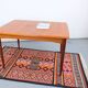 Vintage dining table from the 60s/70s, in teak, retro/vintage style, made of teak.