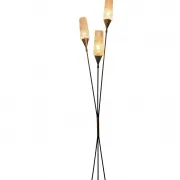 Lampadaire vintage 3 feux des années 60