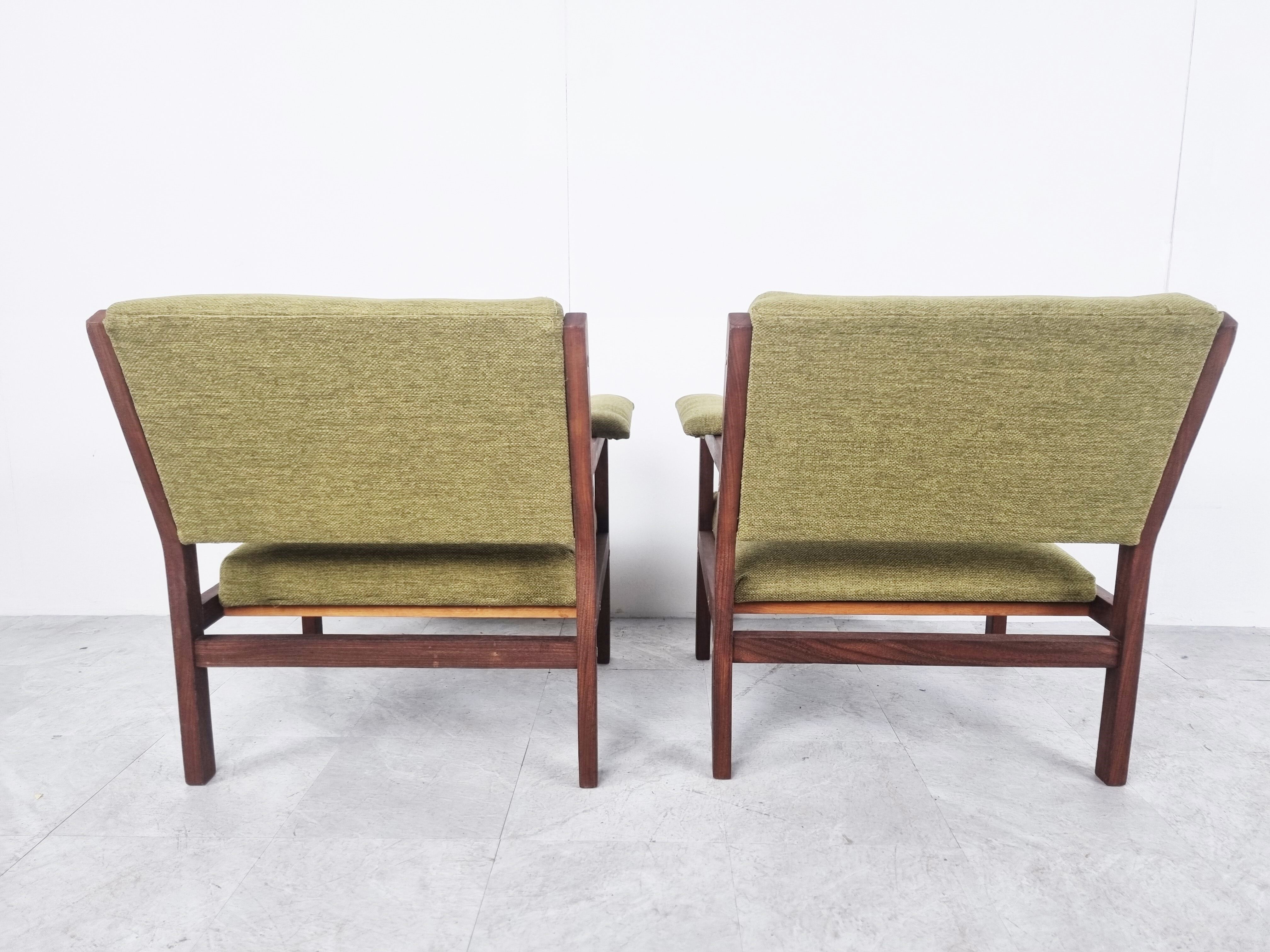 Pair of mid century armchairs by Pastoe, 1960s