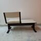 Chair + table on beam vintage 80s