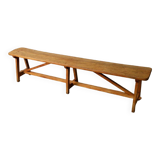 6 Leg Beech Bench