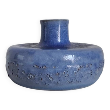 pebble-shaped soliflore vase / ceramic / vintage / 80s / French ceramic / decoration / 20th century