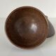 Pair of Japanese temoku bowls in brown glazed stoneware
