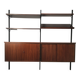 Scandinavian rosewood modular bookcase Pira Mobel system year 60