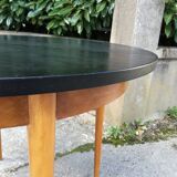 Expandable round dining table 2m46