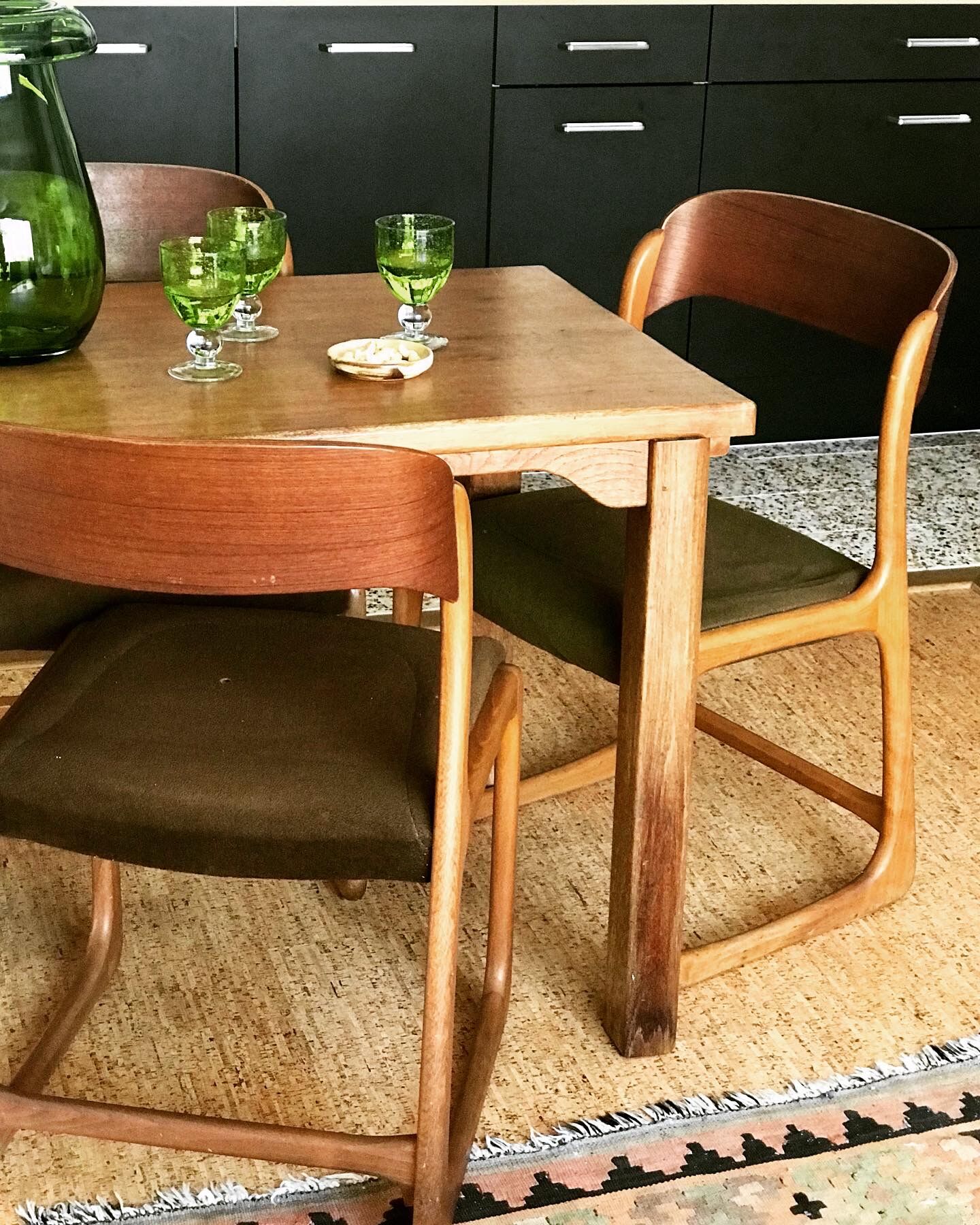 Baumann sleigh chairs