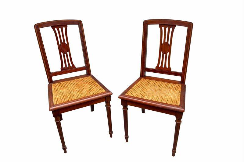 Pair of French Art Deco chairs from the 1930s
