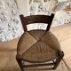 Old wooden country chair.