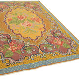 Handmade vintage moldovian yellow kilim 192 cm x 310 cm - 23379