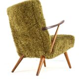Fauteuil Coja vintage restauré du milieu du siècle 'Zwijndrecht'