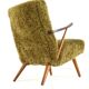 Fauteuil Coja vintage restauré du milieu du siècle 'Zwijndrecht'
