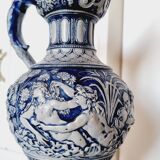salt-glazed stoneware jug in German style, made by the prestigious house