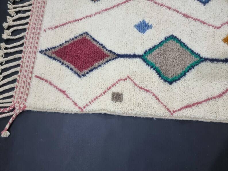 White Beni Ourain rug 150/250cm