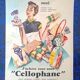 Colorful Cellophane advertisement from a period magazine