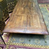 Solid oak monastery farm table