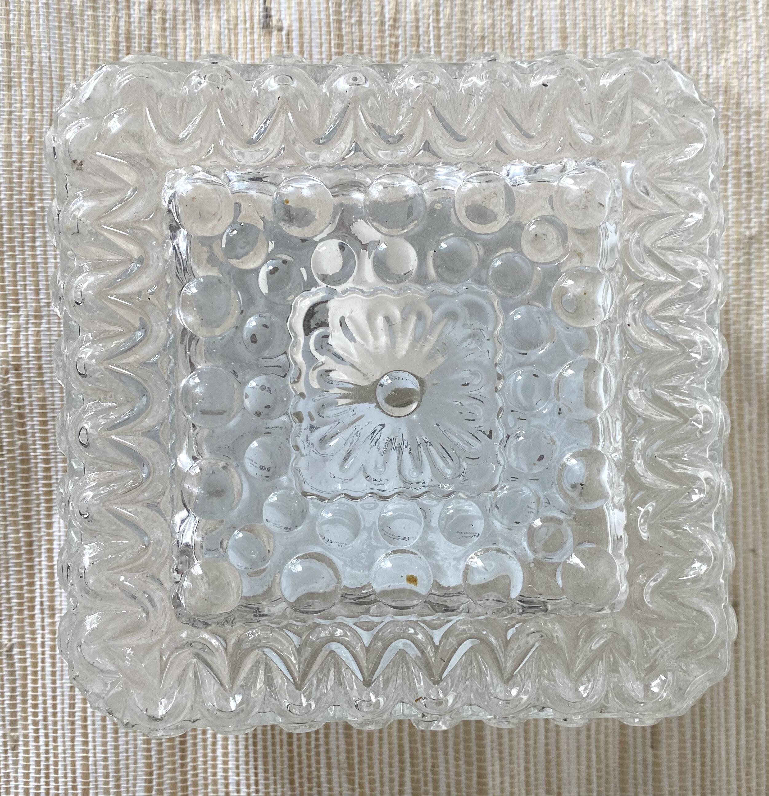 Square vintage ceiling light