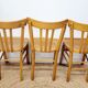 Three bistro chairs