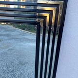 Large geometric rectangular mirror ORDER NUMBER around 1970