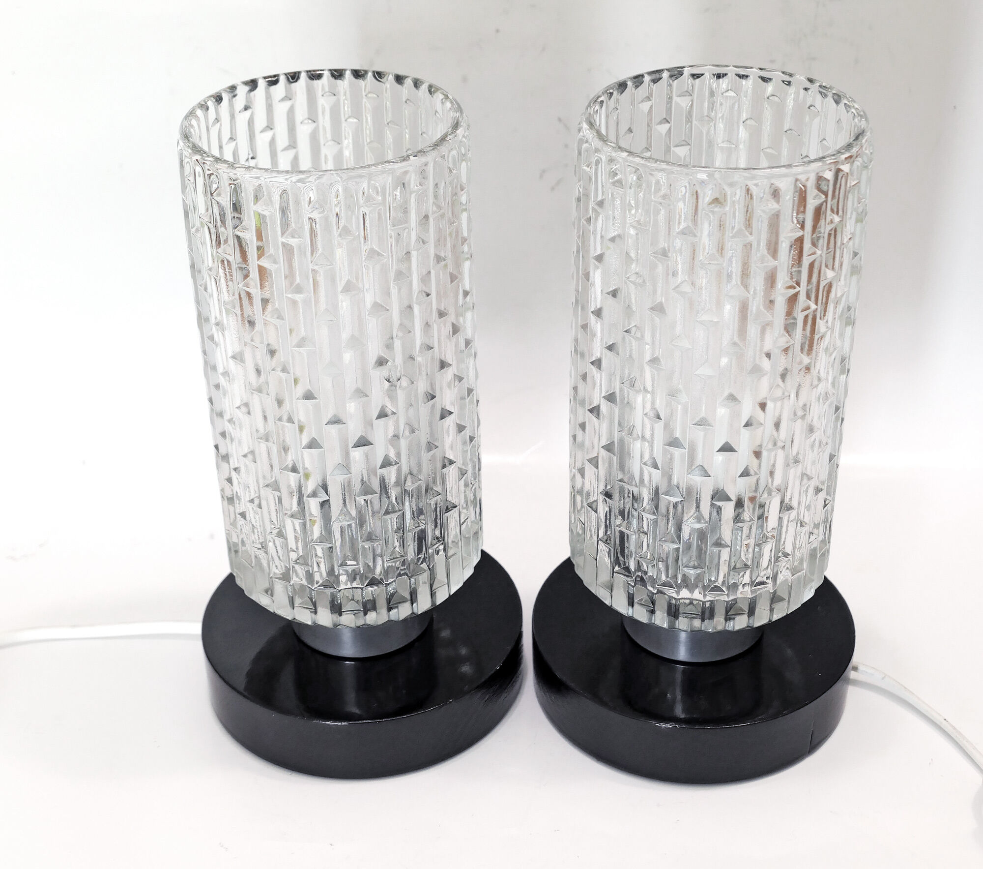 Paire de lampes de table ou chevet 1960's