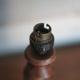 Turned wood lamp base, wooden lamp, table lamp, bedside lamp, lamp