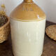 Two-tone stoneware jar, SRD, England