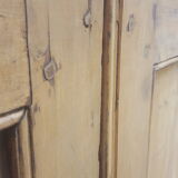 Raw wooden cabinet
