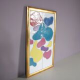 1990s framed ceramics artwork by Jan Snoeck, Netherlands