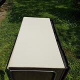 Metal and chrome desk from the 70s