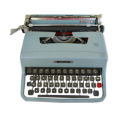 Machine à écrire olivetti lettera 32
