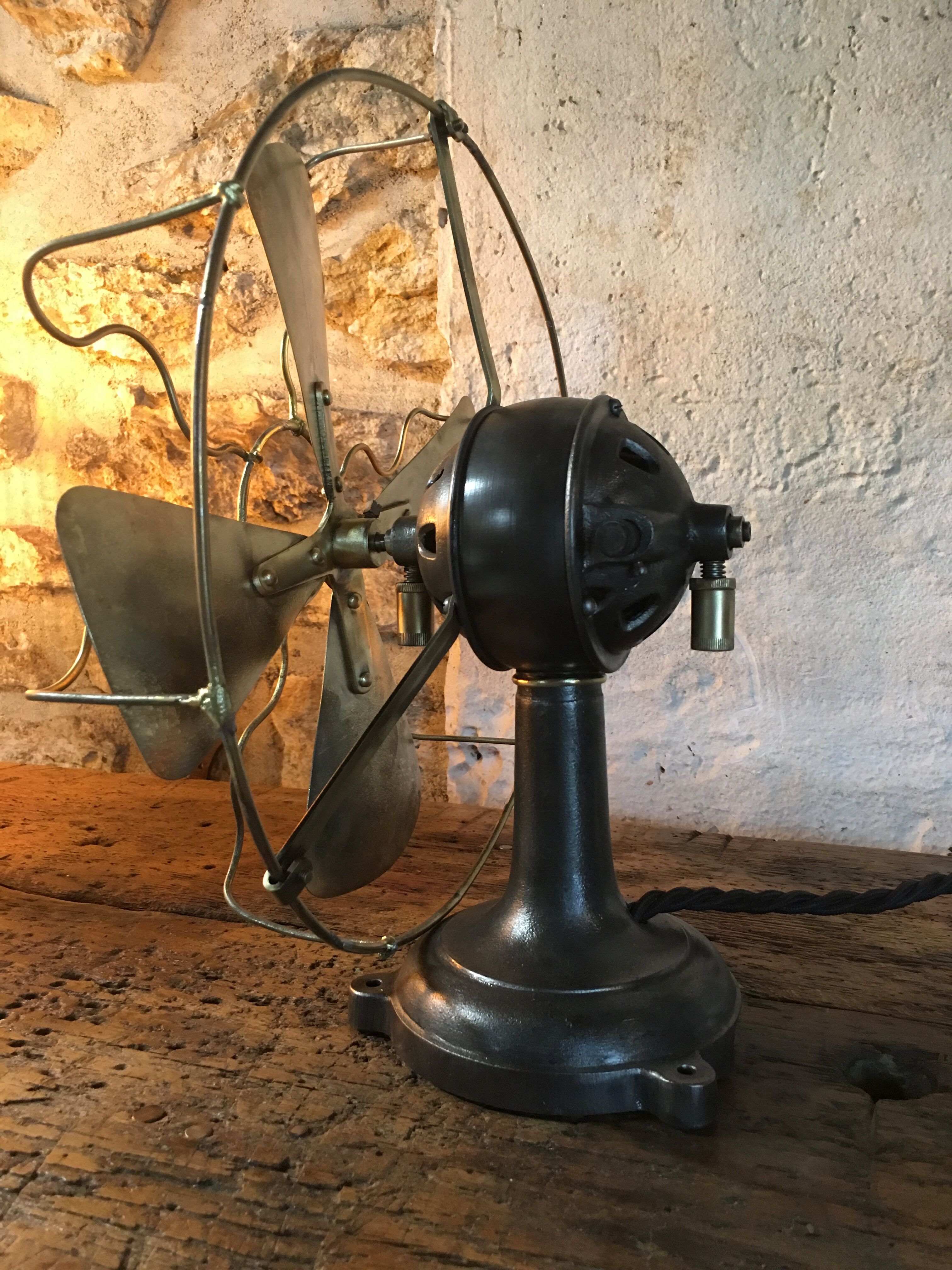 Former fan cast iron and brass 1930