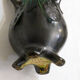 Amphora vase in metallic stoneware