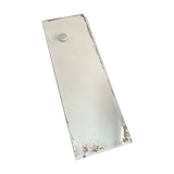 Old and stitched foot mirror 42x129cm