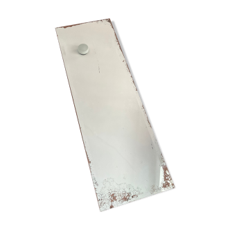 Old and stitched foot mirror 42x129cm