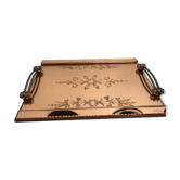 Mirror tray pink