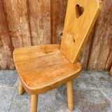 High-backed chair by Christian Durupt for the Meribel resort 1960