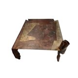 Coffee table signed Jean Jacques ARGUEYROLLES