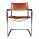 Vintage chrome and leather chair