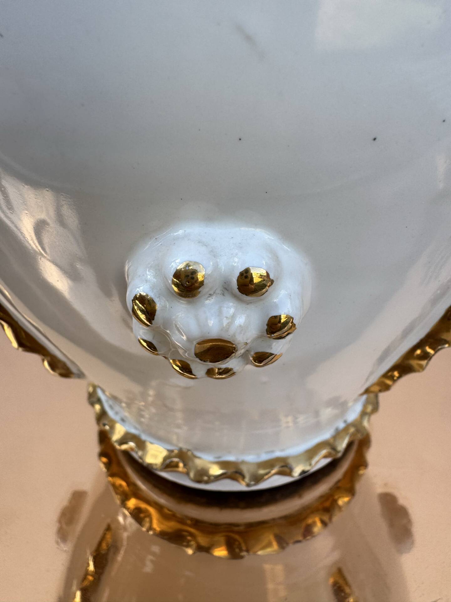 Vase pique fleurs Émile Tessier Malicorne années 50