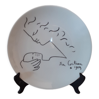 Assiette jean cocteau