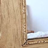 Art Deco rectangular gold mirror